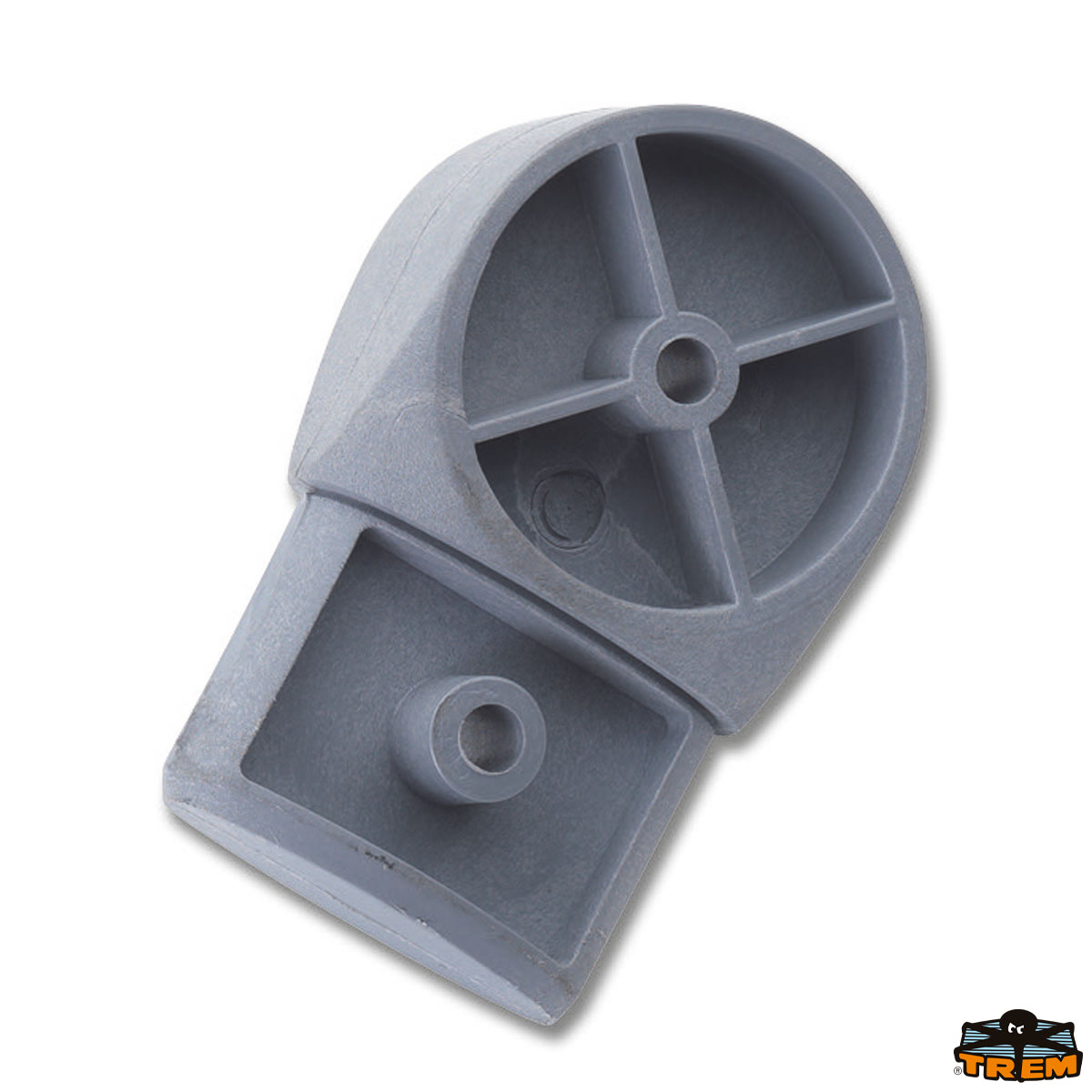 TERMIN.SNODO OVALE 25X50 NYLON D.42038